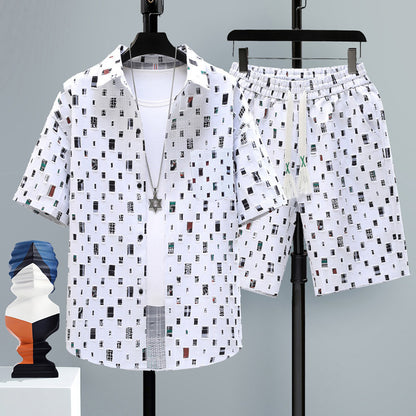 Men's Cool Shorts Two-piece Set
