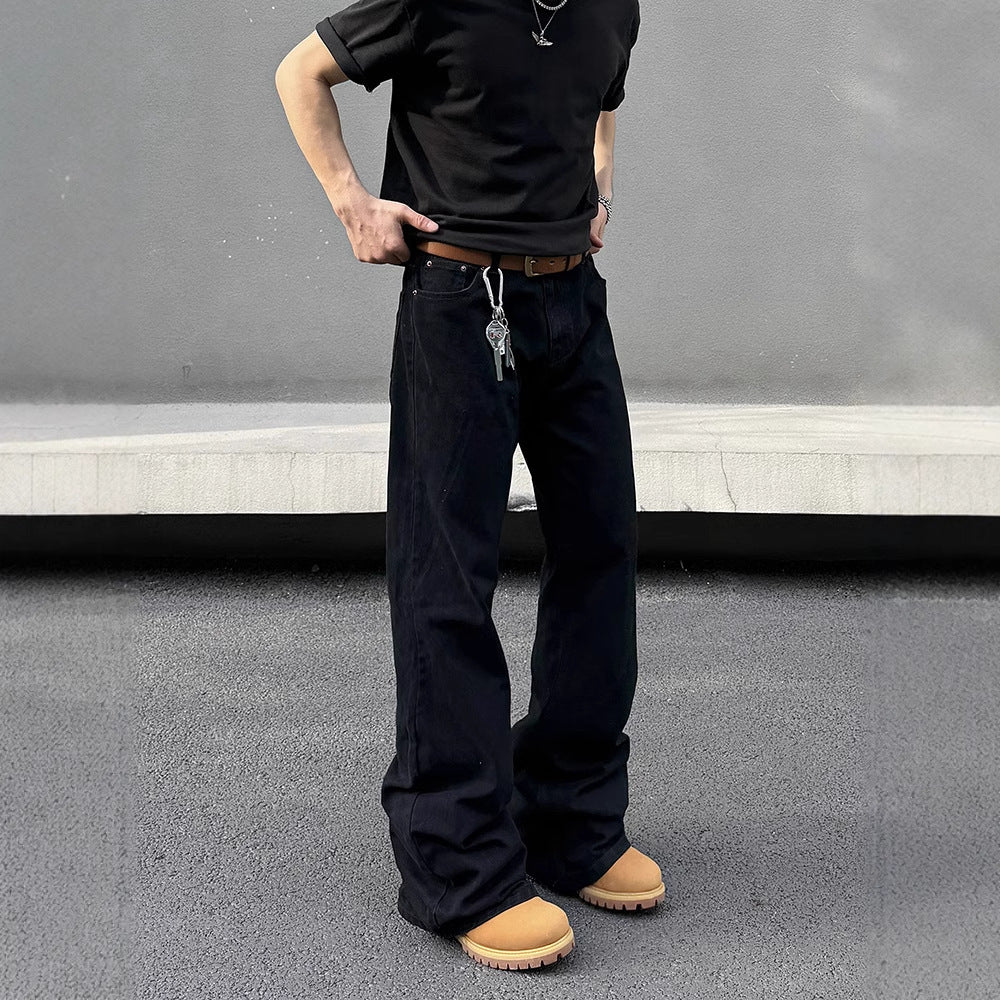 Men's Black Machete Skinny Jeans