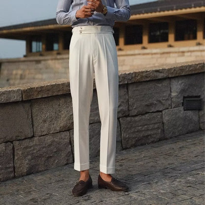 Men's Lightly Mature High-grade Slim Fit Suit Pants