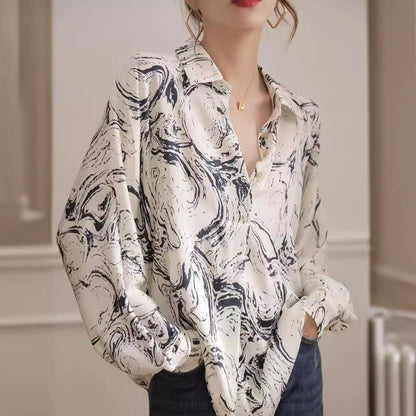 Beautiful Western Style Long Sleeve Shirt