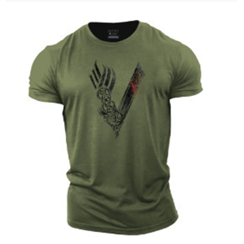 Men Sports Short Sleeve T-Shirt