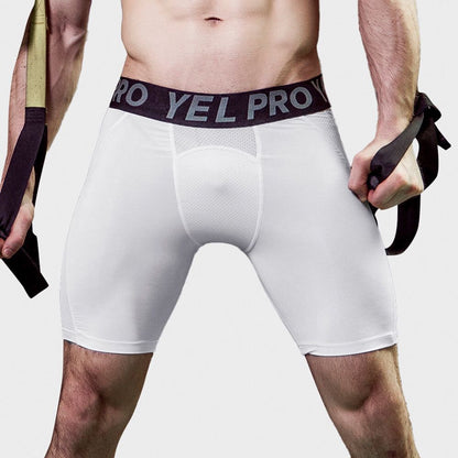 Stretch Quick-drying Mesh Breathable Tight Shorts