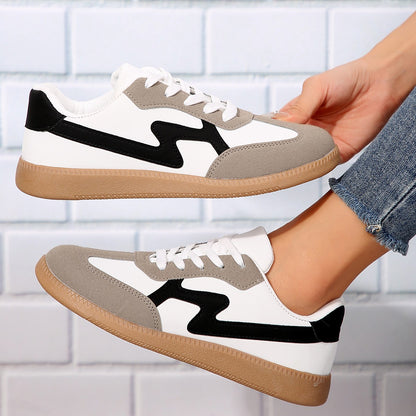 Flat Lace-up Student Sports Women's Board Shoes
