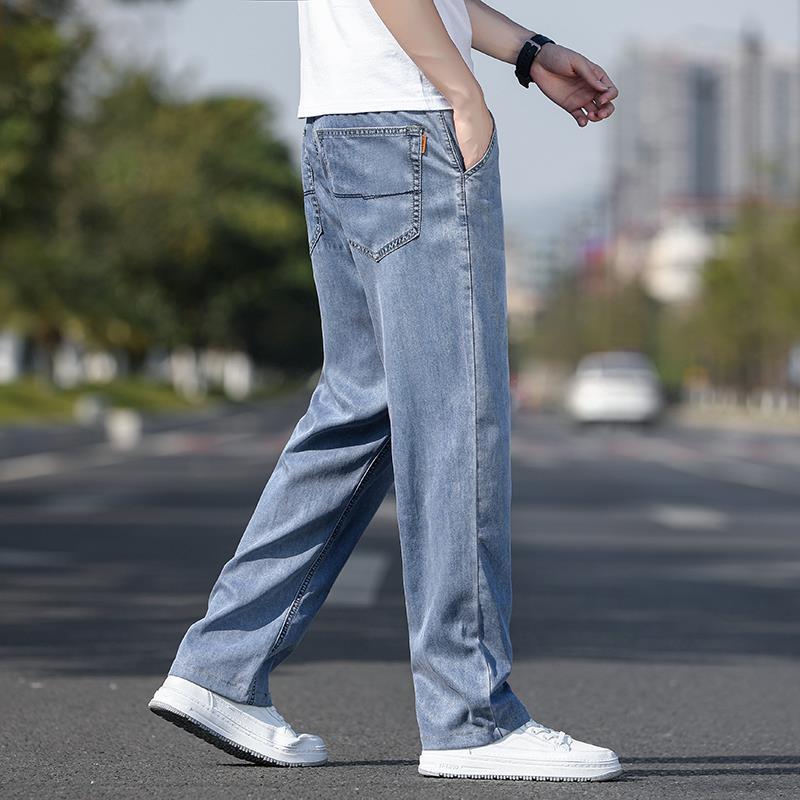 Nice Tencel Ultra-thin Jeans Men