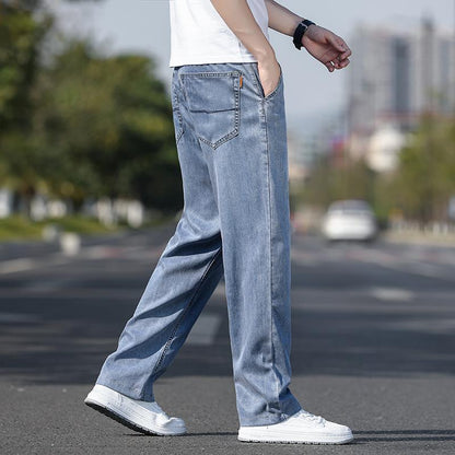 Nice Tencel Ultra-thin Jeans Men