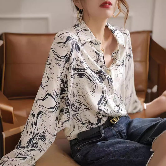 Beautiful Western Style Long Sleeve Shirt