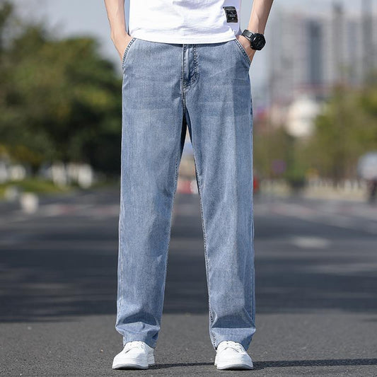 Nice Tencel Ultra-thin Jeans Men