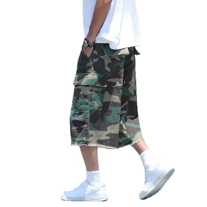 American High Street Pu Shuai Camouflage Shorts
