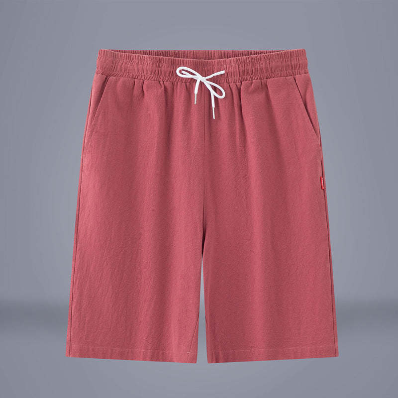 Colored Cropped Shorts Pants