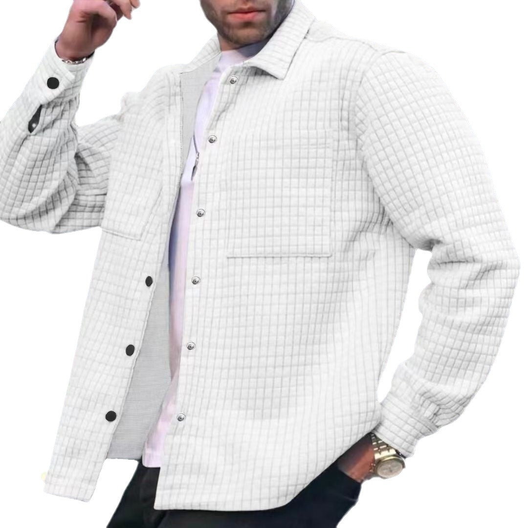 Men's Cardigan Sweater Trendy Coat