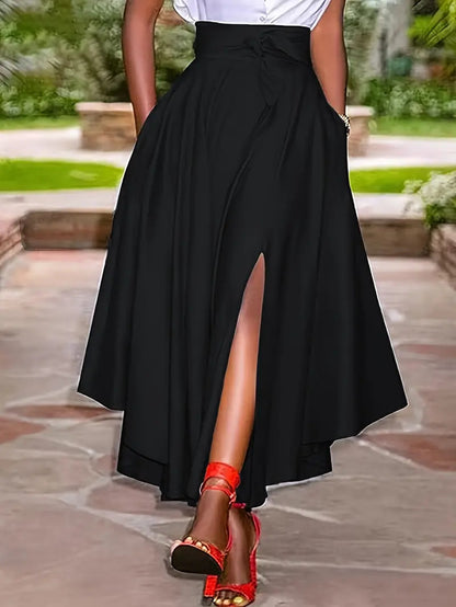 Women's Midi Skirt Ruffled Skirt