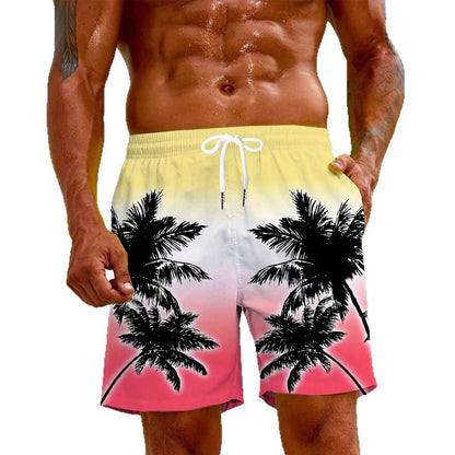 Micro-elastic Quick-drying Swimming Trunks