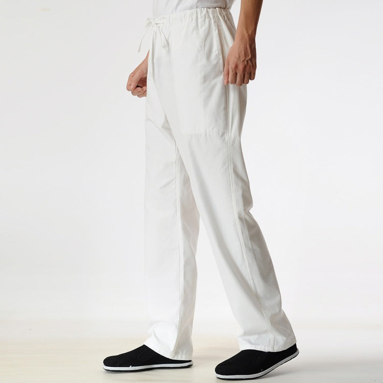 Men's Pure Cotton Coarse Pants