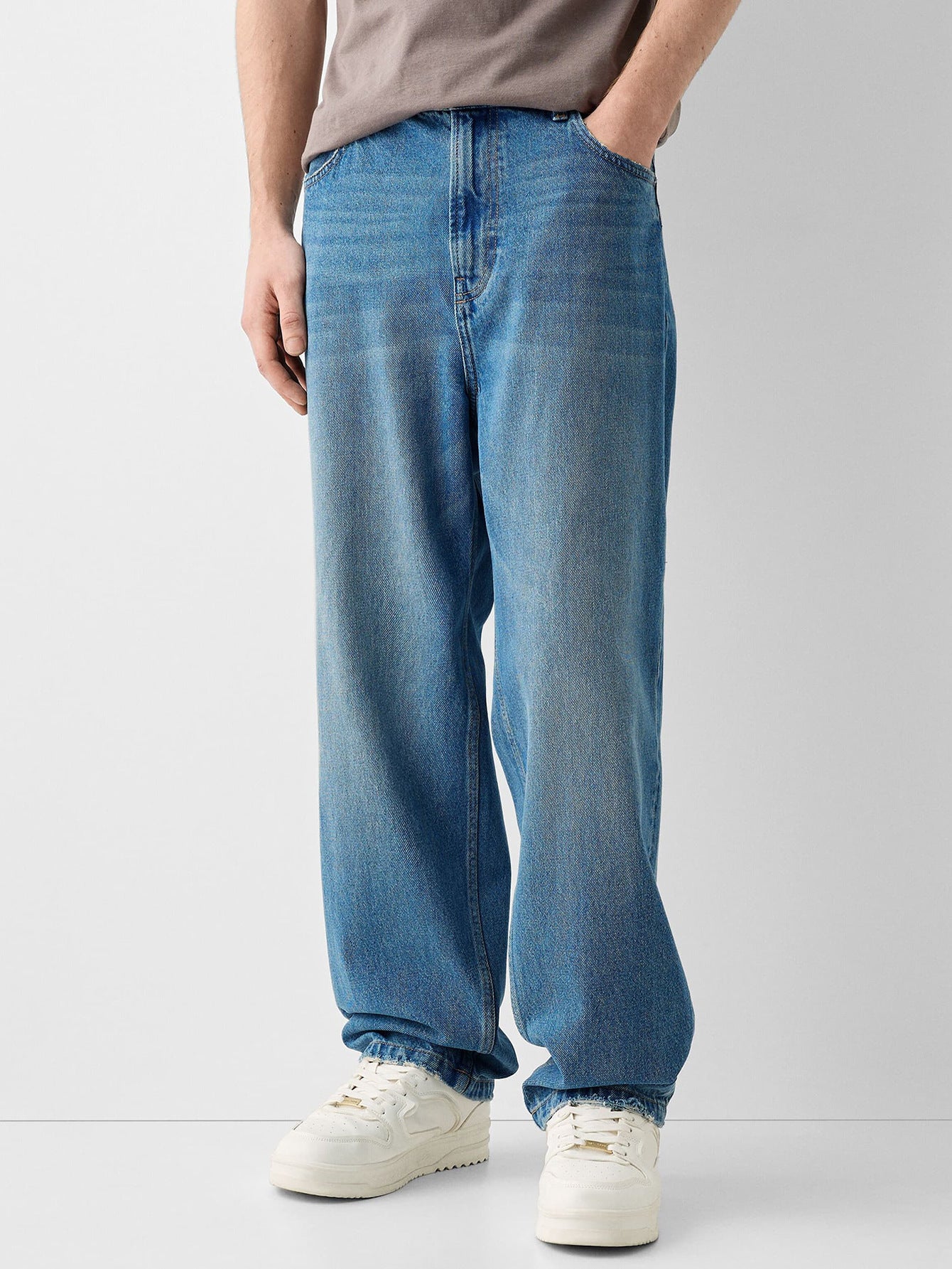 Versatile Men's Straight Jeans