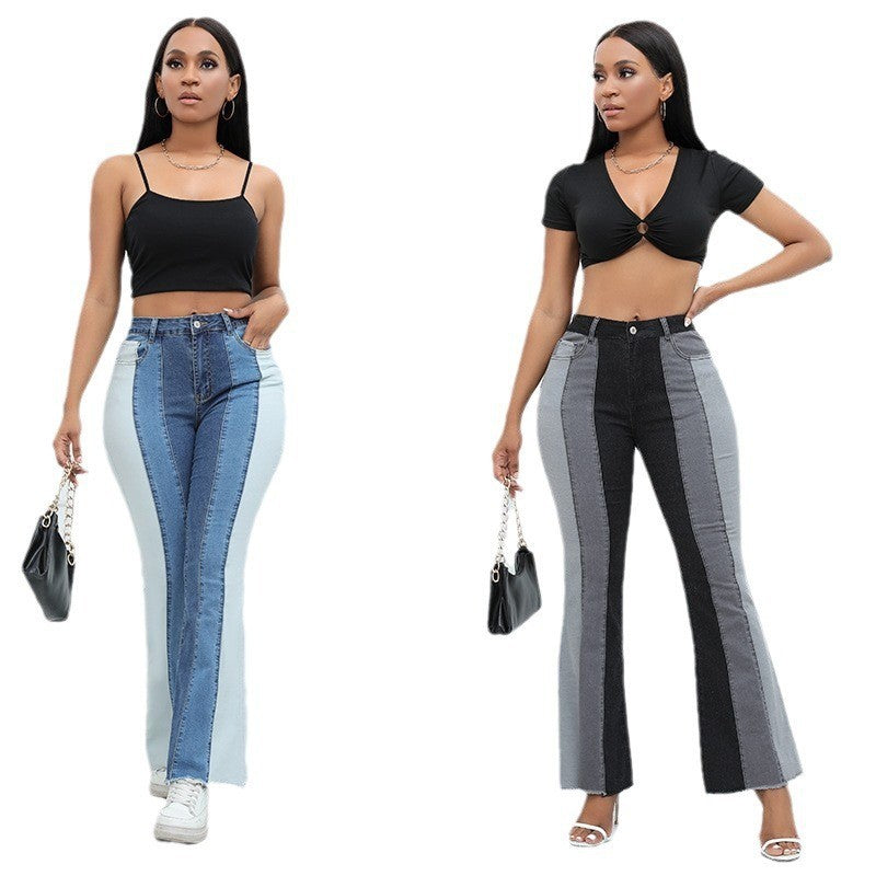 Wide-leg Stretch women's Jeans