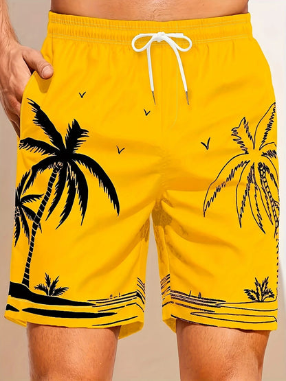 Micro-elastic Quick-drying Swimming Trunks