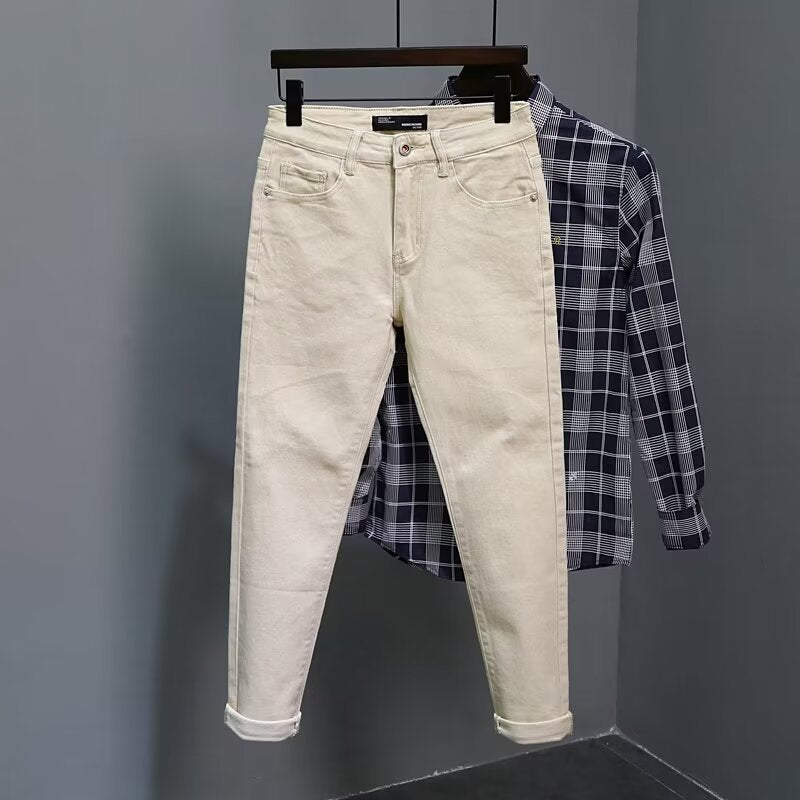 Korean Slim Fit Skinny Jeans