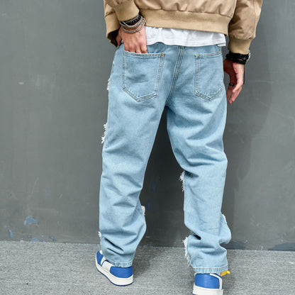Worn Stretch Slim Fit Men's Jeans