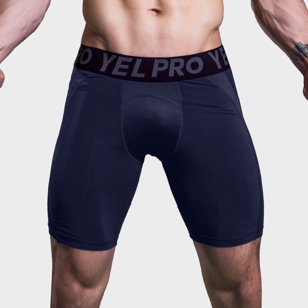 Stretch Quick-drying Mesh Breathable Tight Shorts