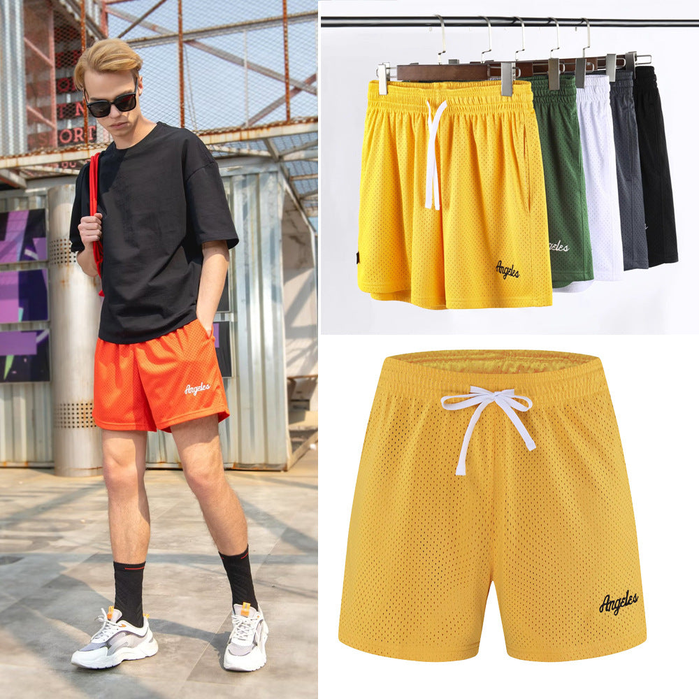 Men's Double-layer Mesh Shorts