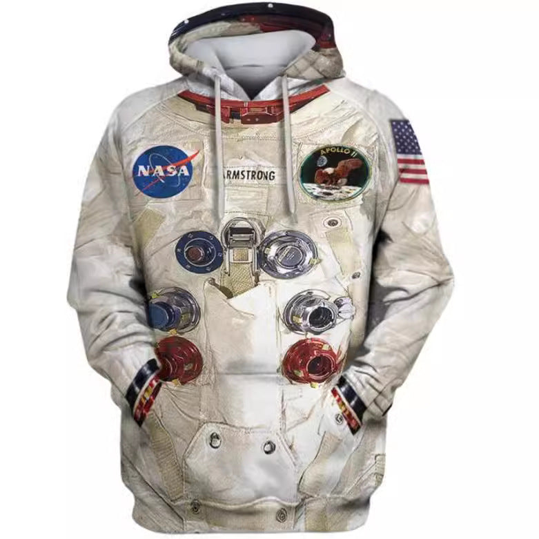 Men's Long-sleeved Pullover Hoodie