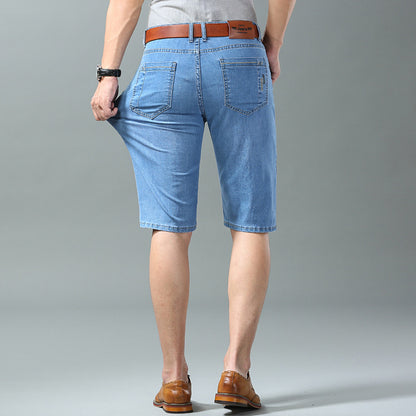Thin Ice Silk Men's Stretch Denim Jeans