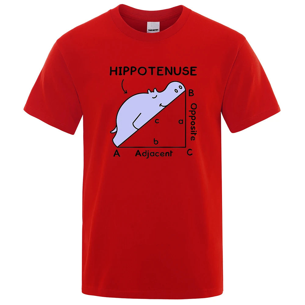Hippotenuse Opposite Adjacent Funny T-Shirt