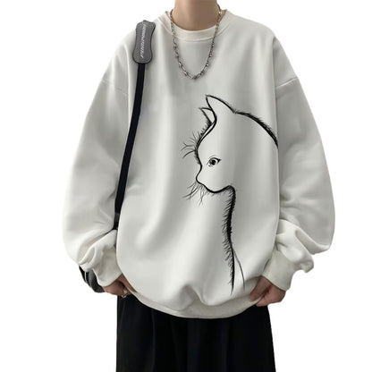 Men's Round Neck Long Sleeve Sweater