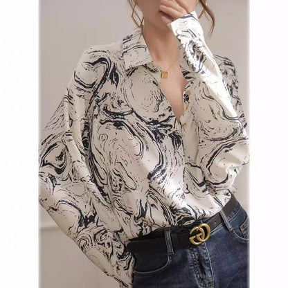 Beautiful Western Style Long Sleeve Shirt