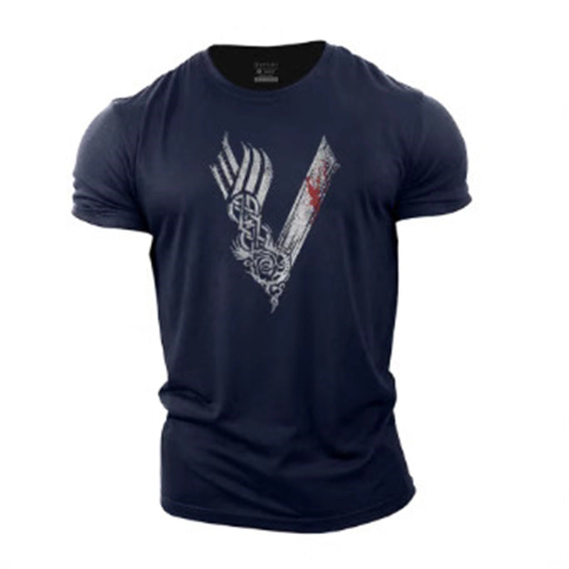 Men Sports Short Sleeve T-Shirt
