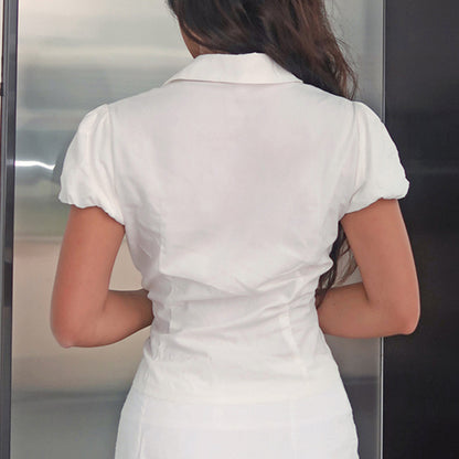 Simple Sleeve Polo Shirt