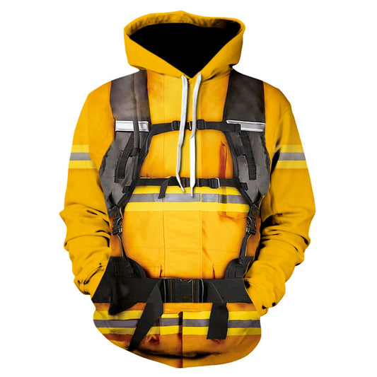 Men's Long-sleeved Pullover Hoodie