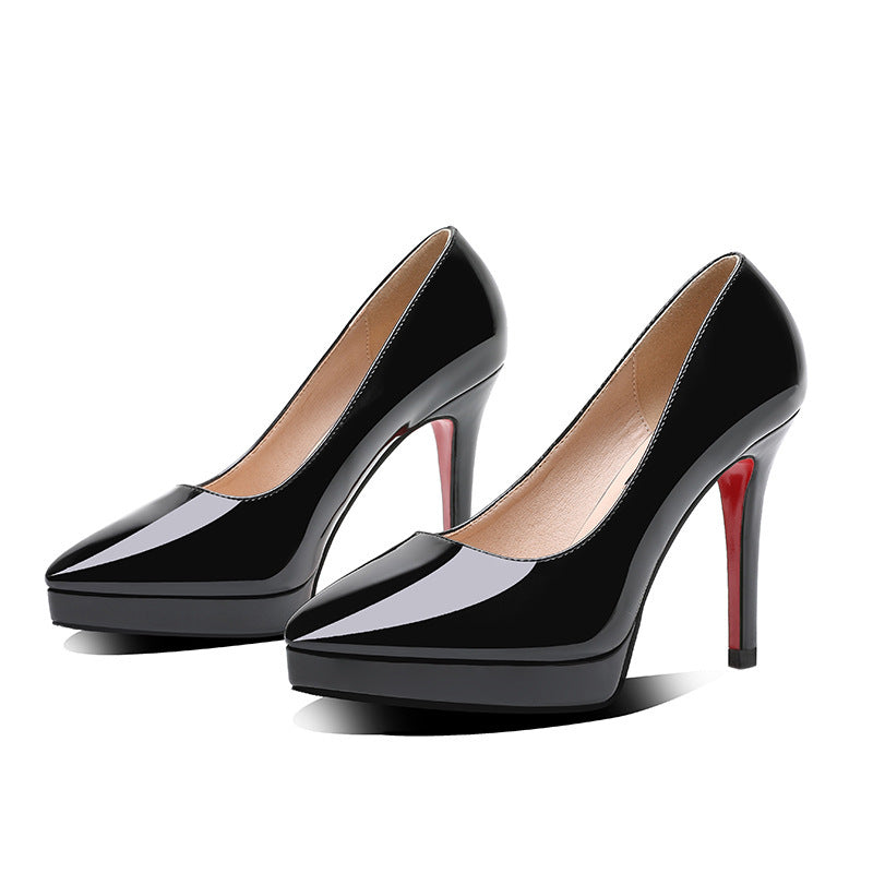 Women's Waterproof Platform Pumps Size