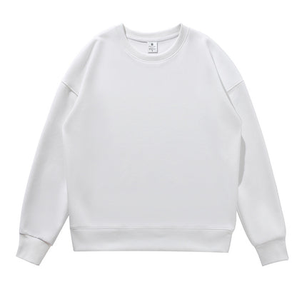 Non-gender Earth Color Round Neck Sweatshirts
