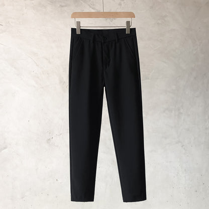 Men's Slim Straight Small Trousers