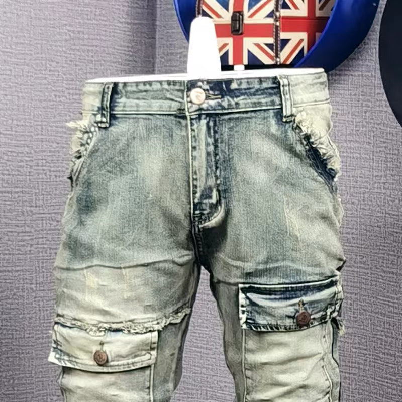 All-matching Fashion Ripped Jeans