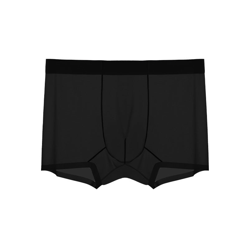 Honeycomb Crotch Antibacterial Seamless Boxers
