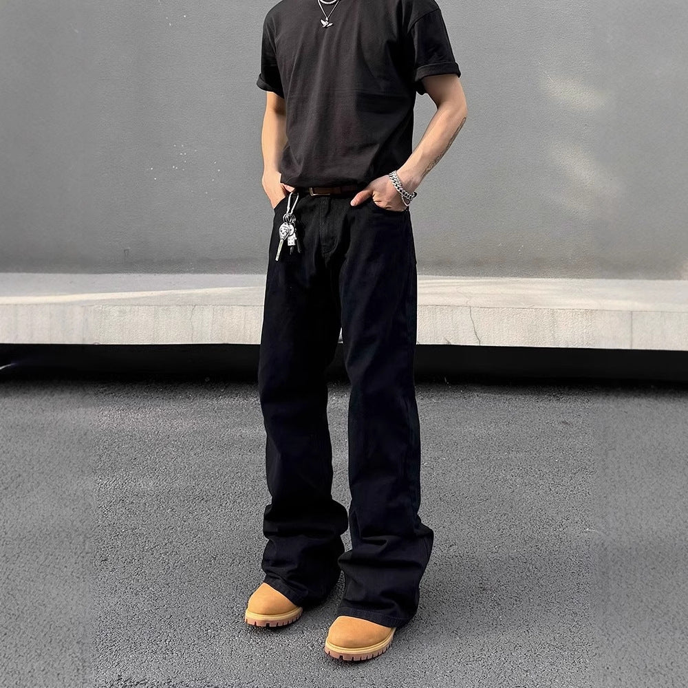 Men's Black Machete Skinny Jeans