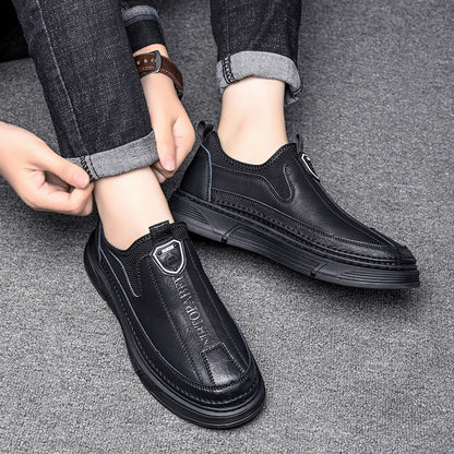 Men's Shoes Daily Travel Low Cut Round Head