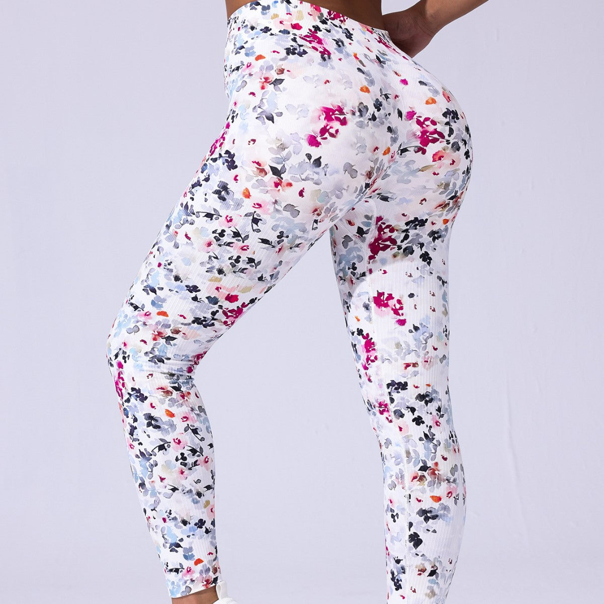 Fitness Pants Peach Hip High Waist Running Sports