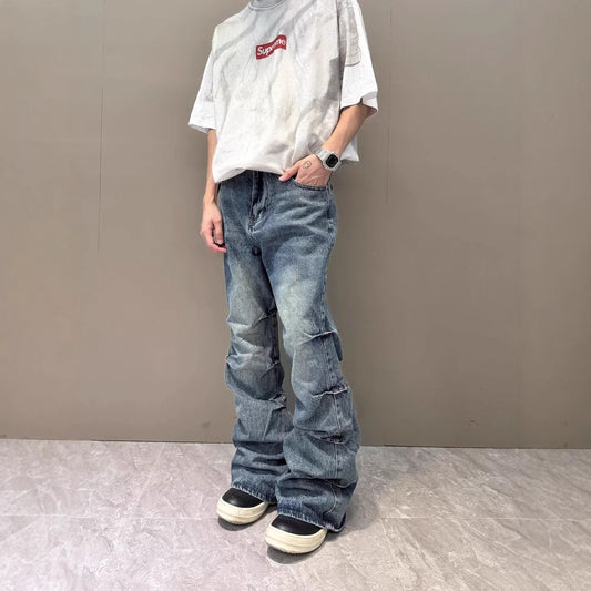 Fashion American High Street Vibe Skinny Jeans