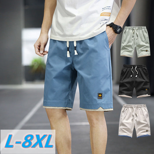 All-match Straight Loose Shorts