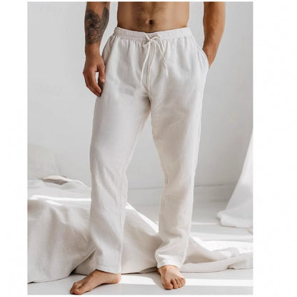 Men's Pants Elastic Waist Trousers