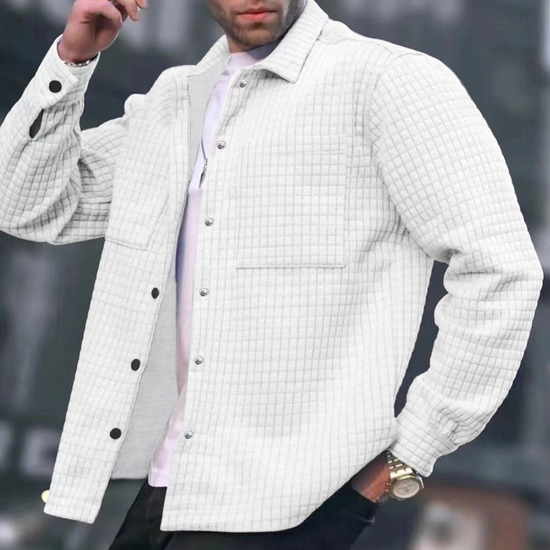 Men's Cardigan Sweater Trendy Coat