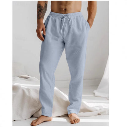 Men's Pants Elastic Waist Trousers