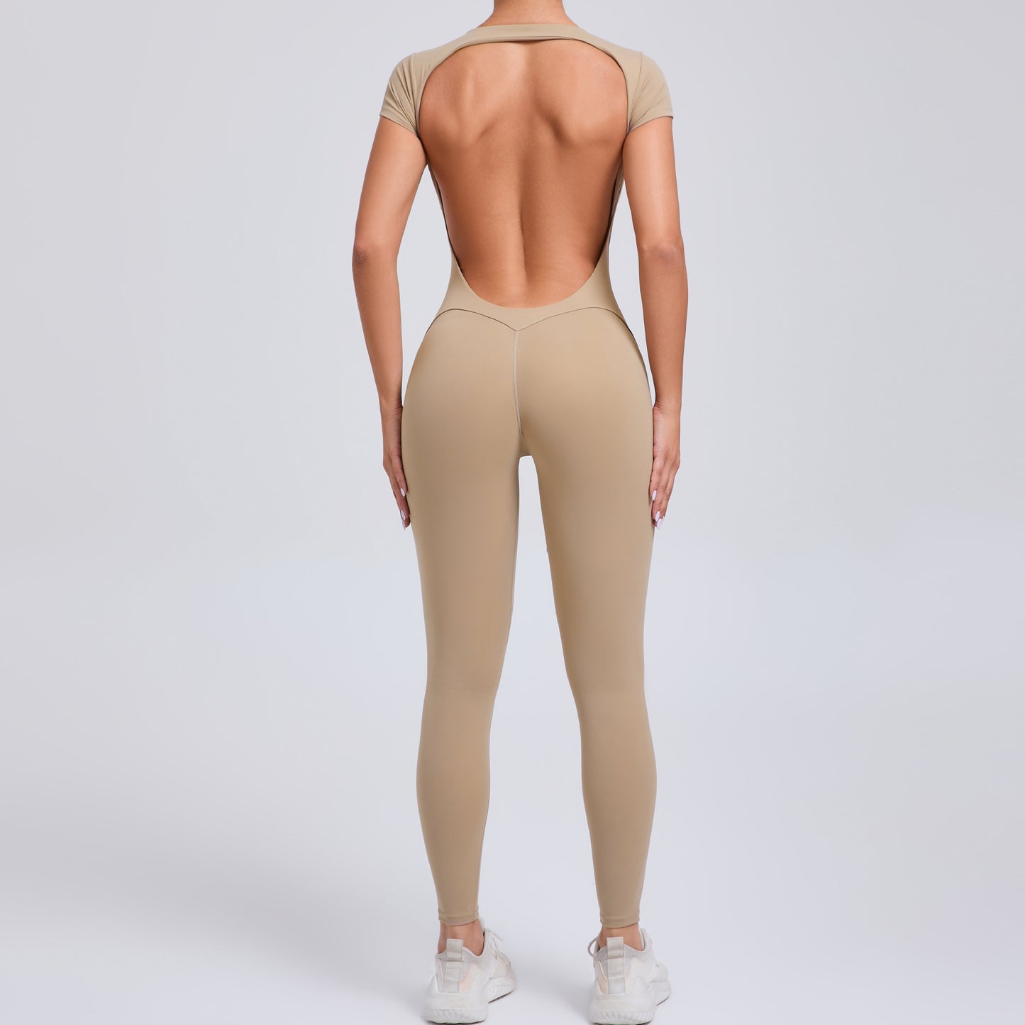 Tight Fitness Jumpsuit