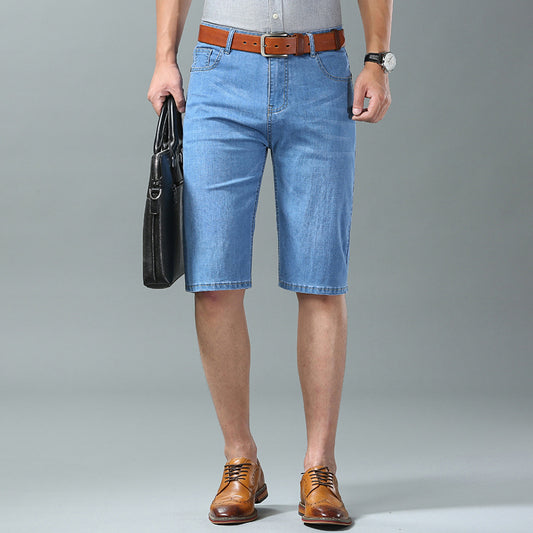 Thin Ice Silk Men's Stretch Denim Jeans