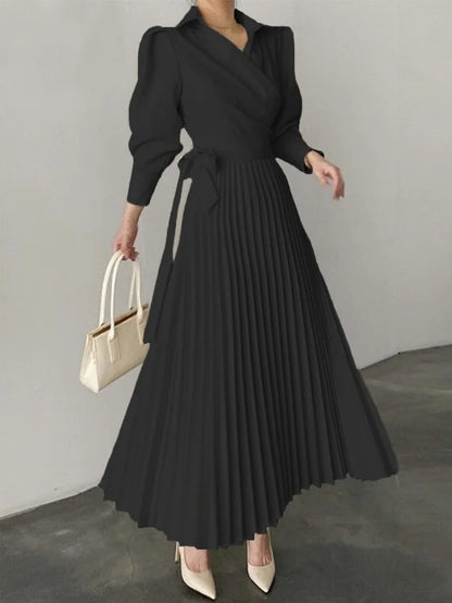 Women's Commute Pleated Dress
