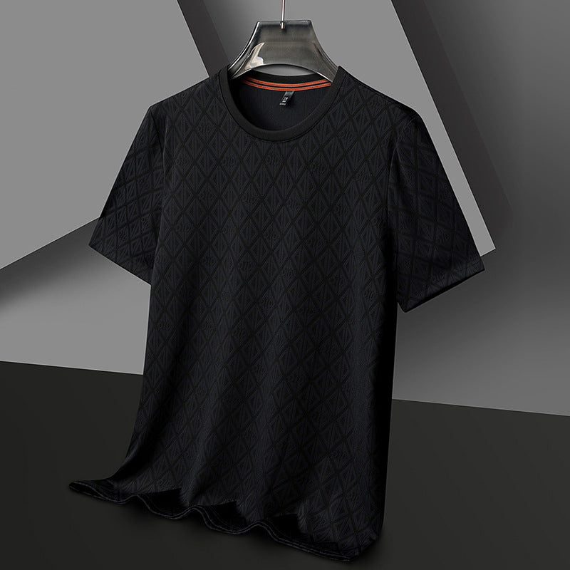 Men's Jacquard Sleeve Cool Fashion Brand