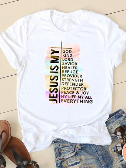Cute Sweet Short Sleeve Fashion Women